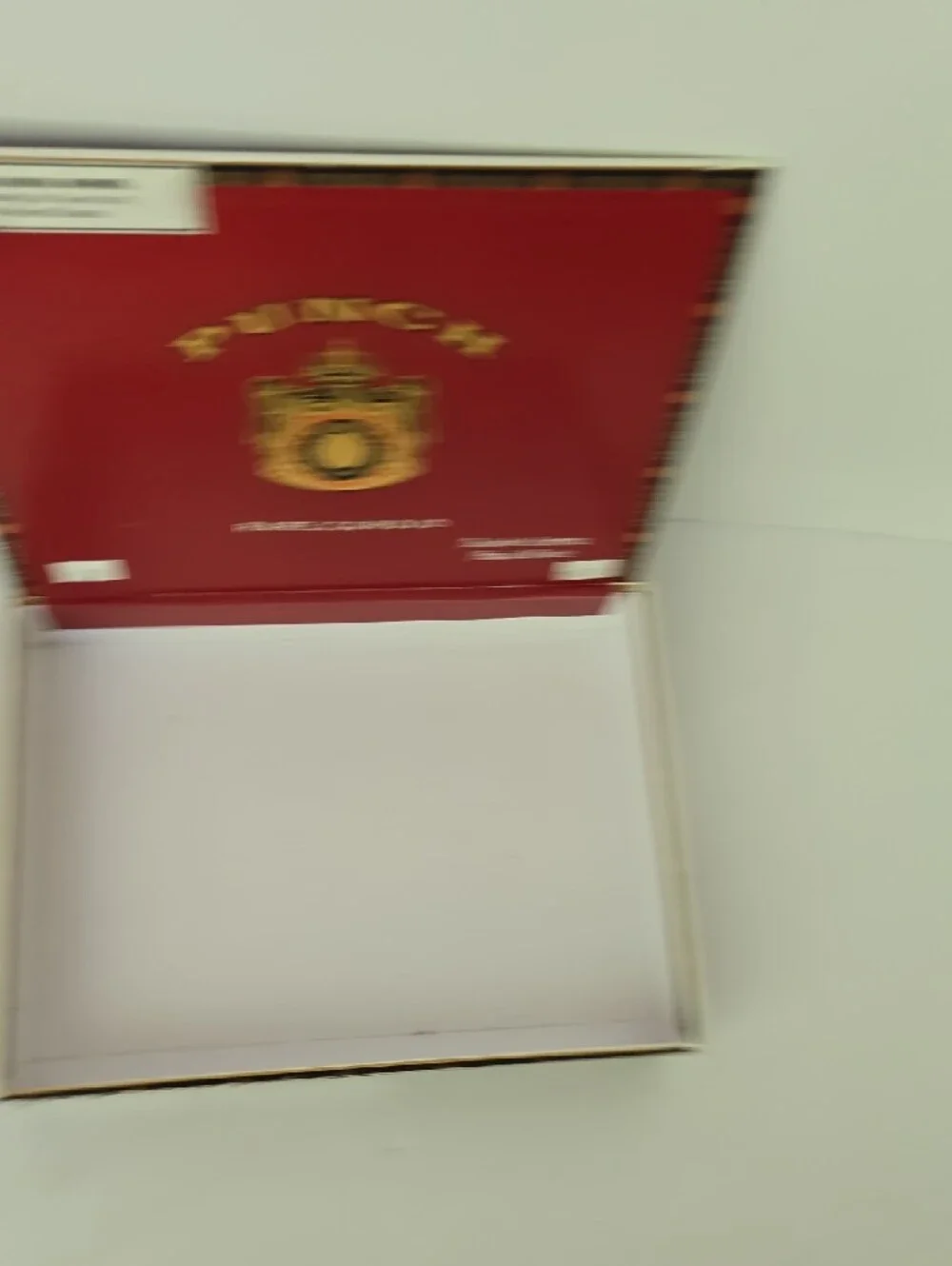 Vintage Punch Rare Corojo Red Empty Cigar Craft Box